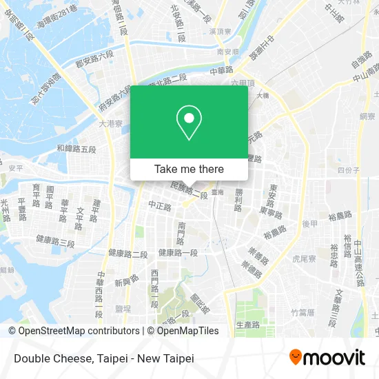 Double Cheese map