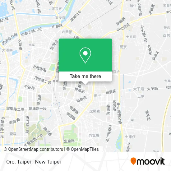 Oro map
