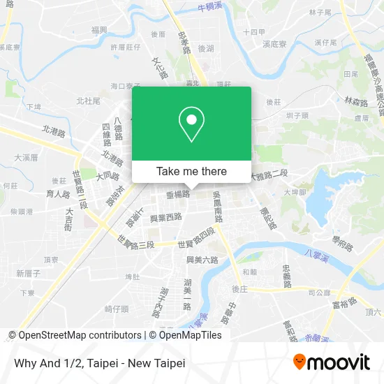 Why And 1/2 map