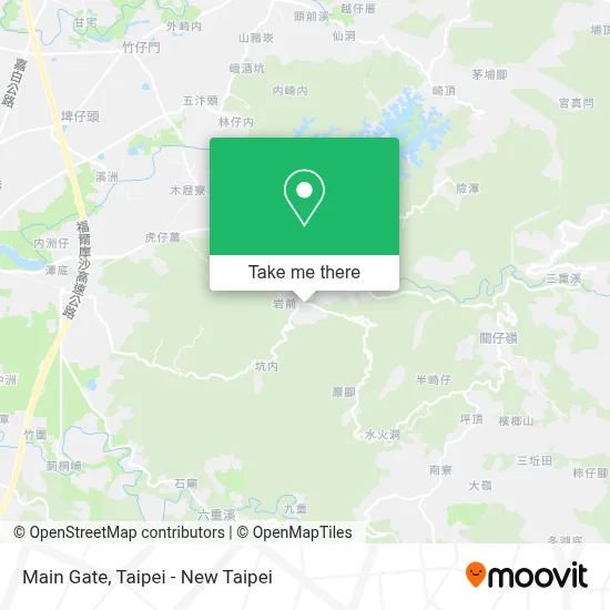 Main Gate map
