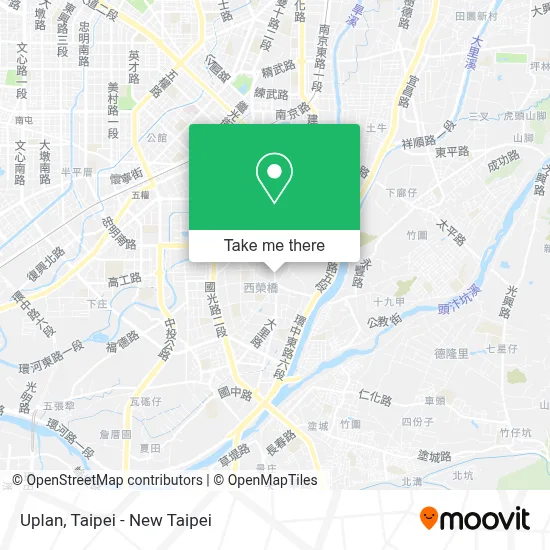 Uplan map