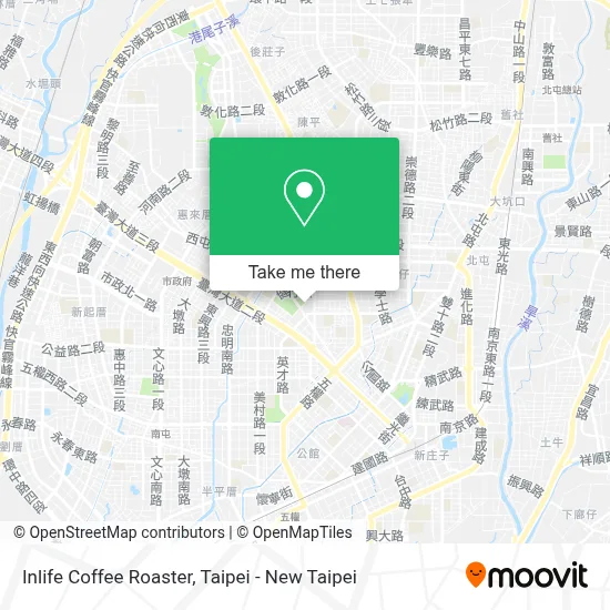 Inlife Coffee Roaster map