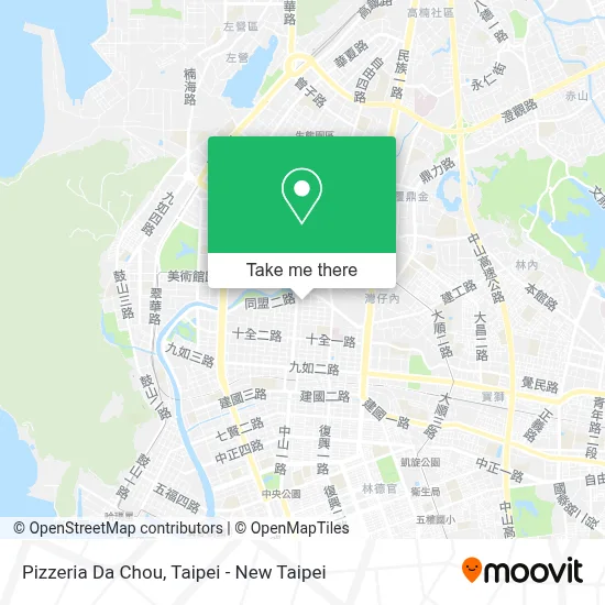 Pizzeria Da Chou map
