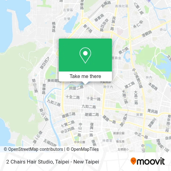 2 Chairs Hair Studio map