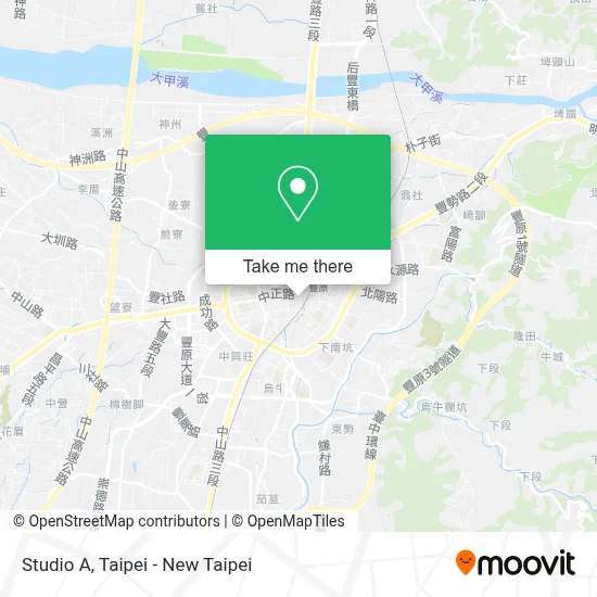 Studio A map
