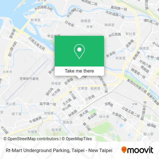 Rt-Mart Underground Parking map