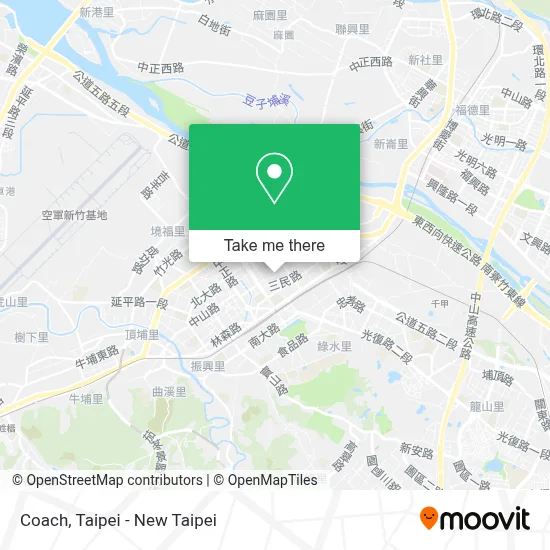 Coach map