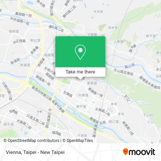 Vienna map