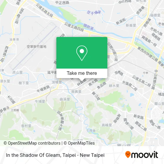 In the Shadow Of Gleam map
