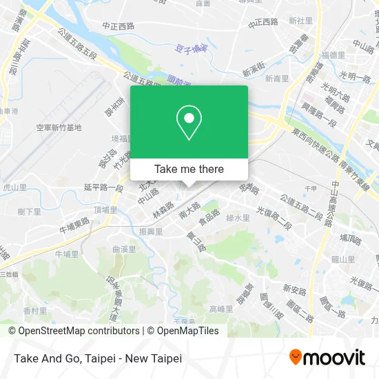 Take And Go map