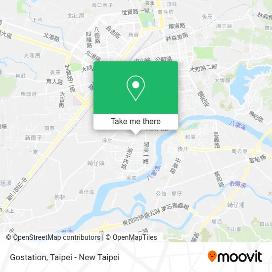Gostation map