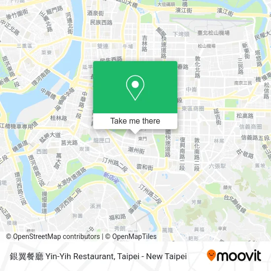 銀翼餐廳 Yin-Yih Restaurant map
