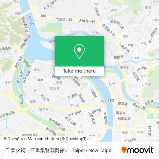 千葉火鍋（三重集賢尊爵館） map