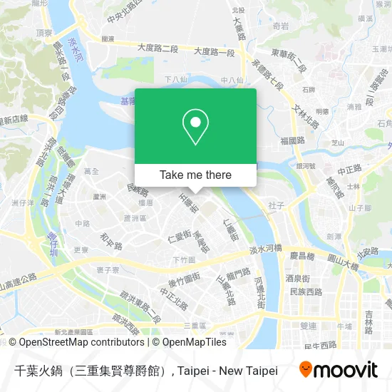 千葉火鍋（三重集賢尊爵館） map