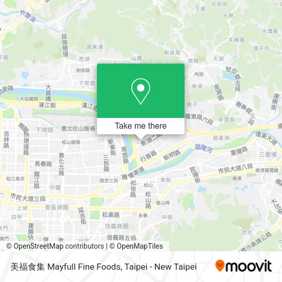 美福食集 Mayfull Fine Foods map