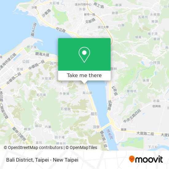 Bali District地圖