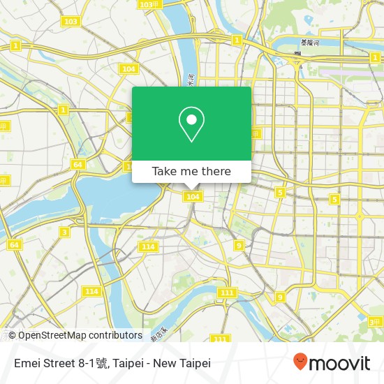 Emei Street 8-1號 map