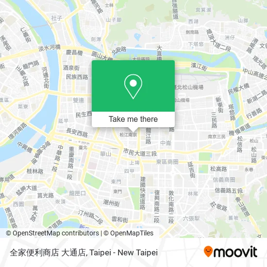 全家便利商店 大通店 map