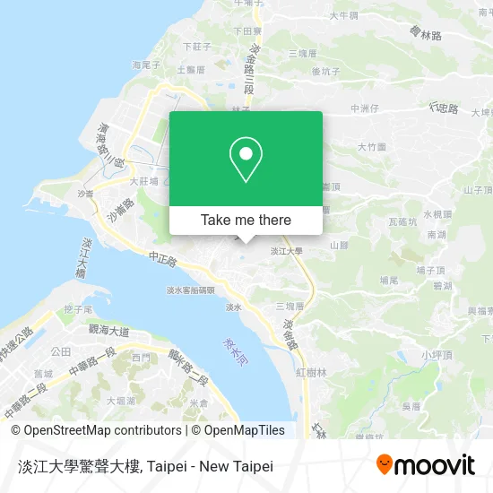 淡江大學驚聲大樓地圖