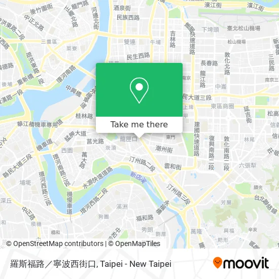 羅斯福路／寧波西街口 map