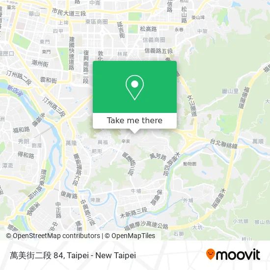 萬美街二段 84 map