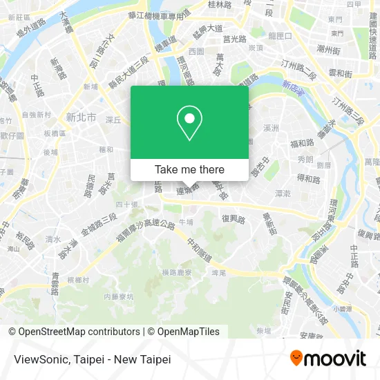 ViewSonic map