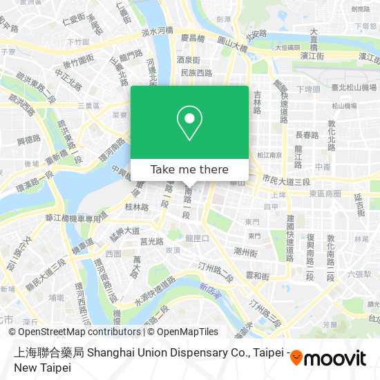 上海聯合藥局 Shanghai Union Dispensary Co. map