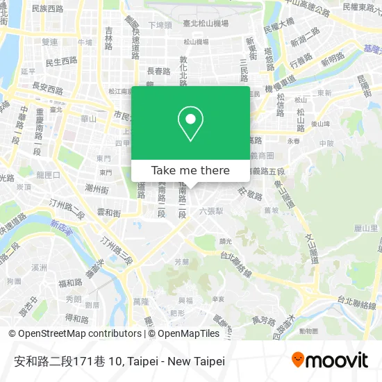 安和路二段171巷 10 map