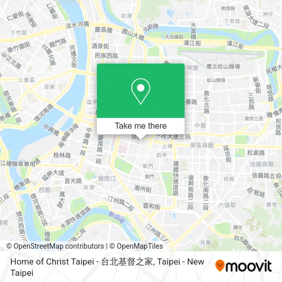 Home of Christ Taipei - 台北基督之家 map