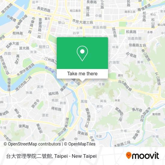 台大管理學院二號館地圖