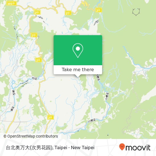 台北奥万大(次男花园) map