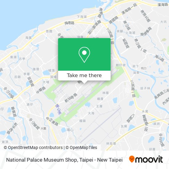 National Palace Museum Shop map