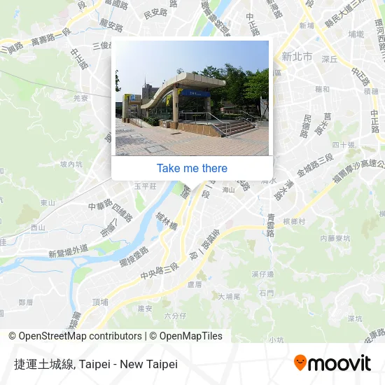 捷運土城線地圖