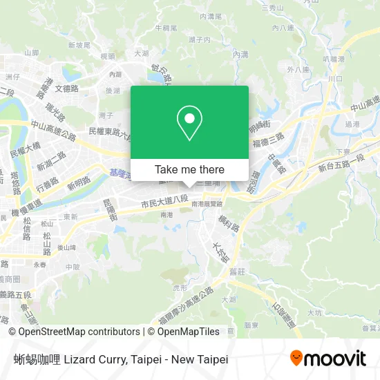 蜥蜴咖哩 Lizard Curry map