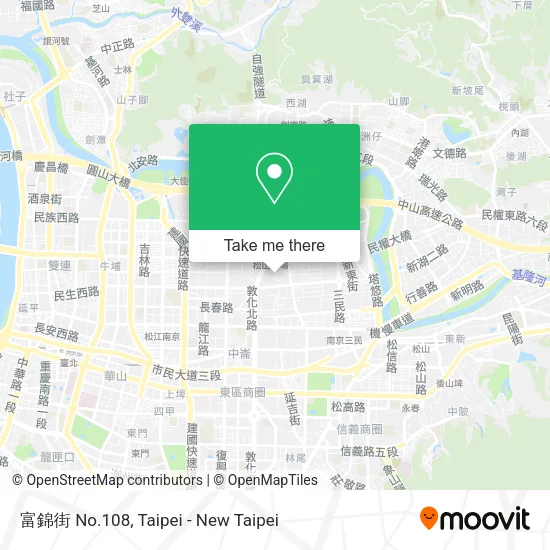 富錦街 No.108地圖