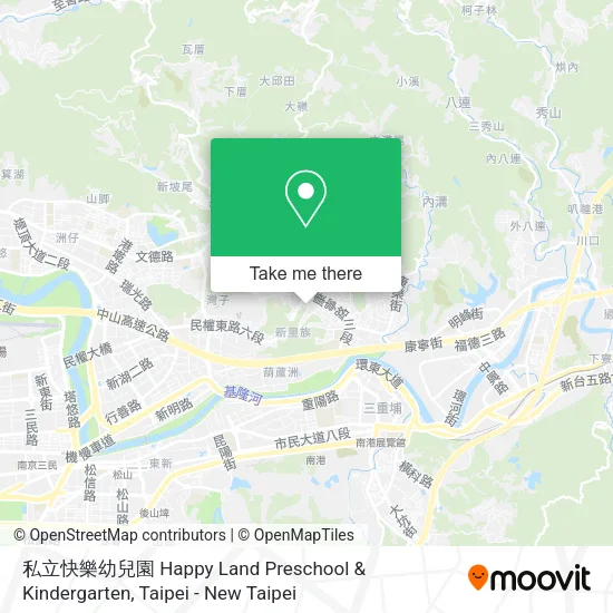 私立快樂幼兒園 Happy Land Preschool & Kindergarten map