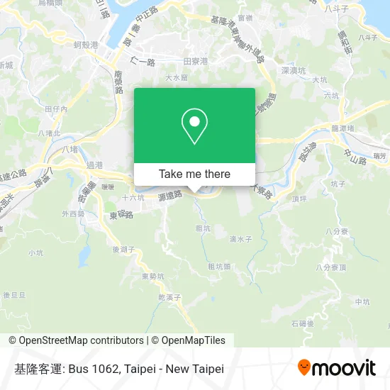 基隆客運: Bus 1062 map