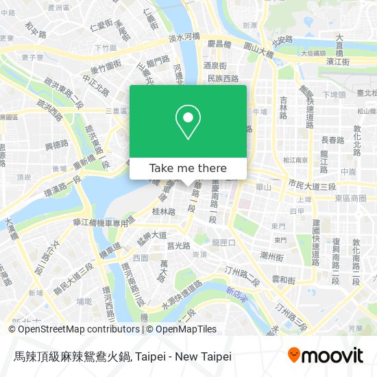 馬辣頂級麻辣鴛鴦火鍋地圖