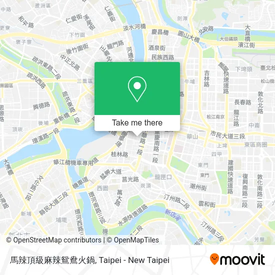 馬辣頂級麻辣鴛鴦火鍋 map