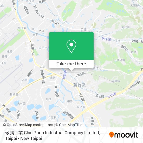 敬鵬工業 Chin Poon Industrial Company Limited地圖
