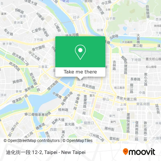 迪化街一段 12-2 map