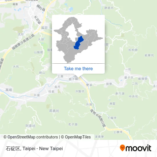 石碇区地圖