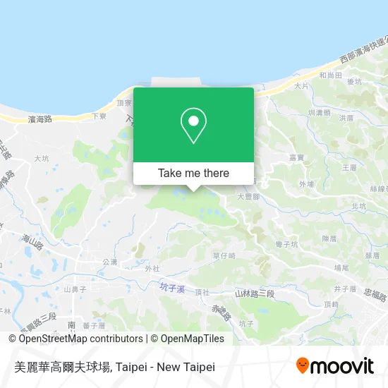 美麗華高爾夫球場地圖