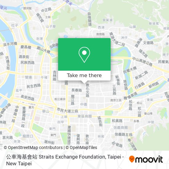 公車海基會站 Straits Exchange Foundation map