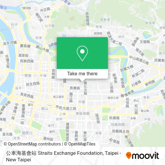 公車海基會站 Straits Exchange Foundation地圖