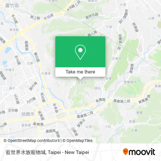 藍世界水族寵物城 map