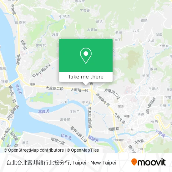 台北台北富邦銀行北投分行 map