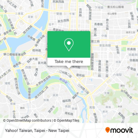 Yahoo! Taiwan map
