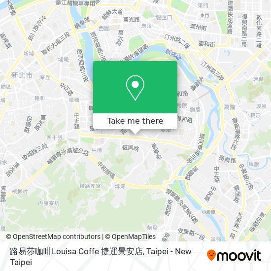路易莎咖啡Louisa Coffe 捷運景安店 map