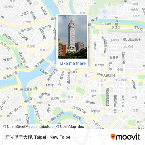 新光摩天大樓 map